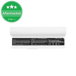 Asus EEE PC 901 - Akku Batterie AL23-901 6600mAh (White)