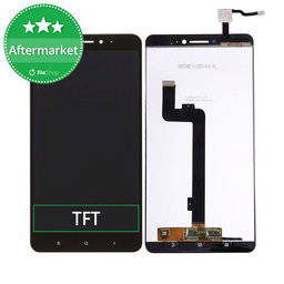 Xiaomi Mi Max - LCD Display + Touchscreen Front Glas (Black) TFT