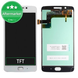 Motorola Moto G5 XT1676 - LCD Display + Touchscreen Front Glas (White) TFT