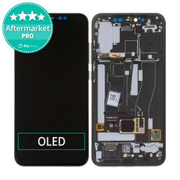 Xiaomi Mi 8 Pro - LCD Display + Touchscreen Front Glas + Rahmen (Black) OLED