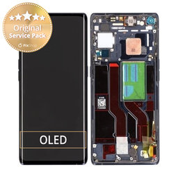 Oppo Find X3 Neo - LCD Display + Touch Screen + Frame (Starling Black) - 4906179 Genuine Service Pack