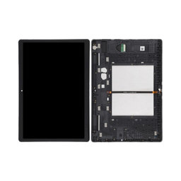 Lenovo Tab M10 FHD Plus TB-X606F - LCD Display + Touchscreen Front Glas + Rahmen (Black) - 77030074 Genuine Service Pack