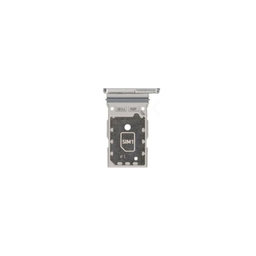 Samsung Galaxy S21 FE G990B - SIM Steckplatz Slot (White) - GH98-46790B Genuine Service Pack