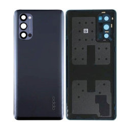 Oppo Reno 4 Pro - Akkudeckel (Space Black) - 4904741 Genuine Service Pack