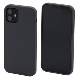 FixPremium - Silikonhülle für iPhone 12, space grey