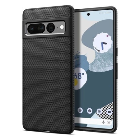 Spigen - Fall Liquid Air für Google Pixel 7 Pro, schwarz