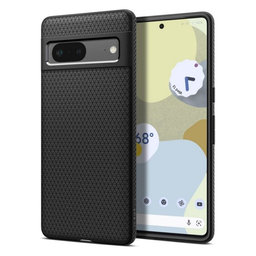 Spigen - Hülle Liquid Air für Google Pixel 7, schwarz