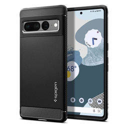 Spigen - Hülle Rugged Armor für Google Pixel 7 Pro, schwarz