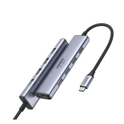 UGREEN - USB-C Hub 5in1, grau