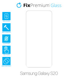 FixPremium Glass - 3D Gehärtetes Glas für Samsung Galaxy S20