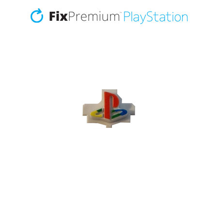 FixPremium - Retro Home Button für PS5 DualSense, weiß