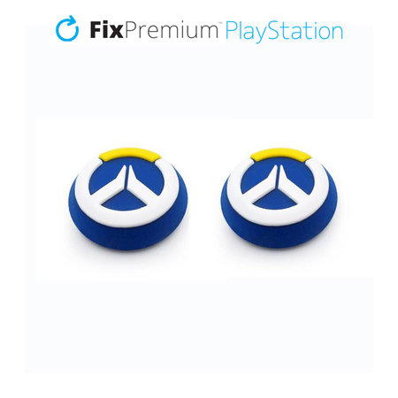 FixPremium - PS4/PS5 Overwatch Controller Grip Caps - 2er-Set