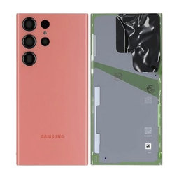 Samsung Galaxy S23 Ultra S918B - Akkudeckel (Red) - GH82-30400F Genuine Service Pack