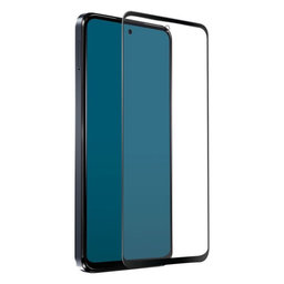 SBS - Gehärtetes Glas Full Cover für Motorola Moto G13, G53 und G73 5G, schwarz