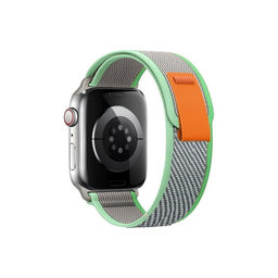 FixPremium - Remienok Trail Loop pre Apple Watch (42, 44, 45 und 49mm), türkis