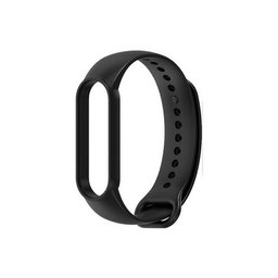 FixPremium - Silikónový Remienok pre Xiaomi Mi Band (5/6/7/7 NFC), schwarz