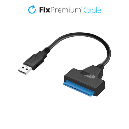 FixPremium - Kabel - USB / SATA 2.5", schwarz