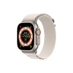 FixPremium - Armband Alpine Loop für Apple Watch (42, 44, 45 und 49mm), starlight