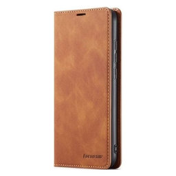 FixPremium - Hülle Business Wallet für iPhone 12 und 12 Pro, braun