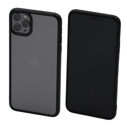 FixPremium - Hülle Invisible für iPhone 11 Pro Max, schwarz