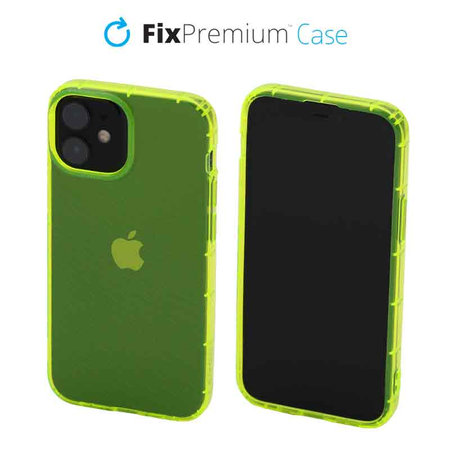 FixPremium - Hülle Clear für iPhone 13 mini, gelb