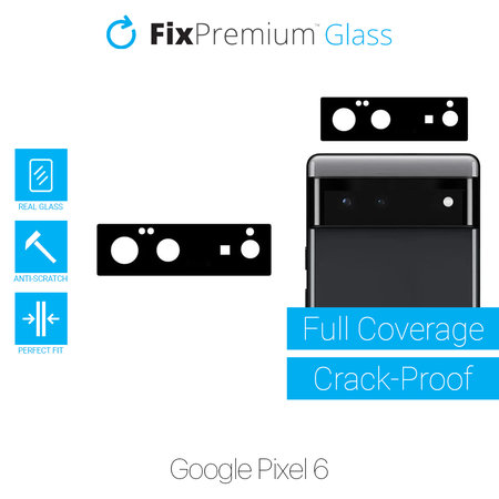 FixPremium Glass - Gehärtetes Glas für die rückwärtige Kameralinse für Google Pixel 6