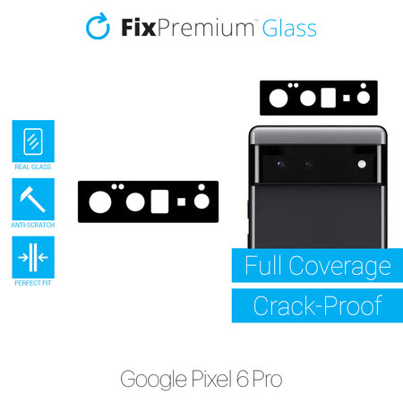 FixPremium Glass - Gehärtetes Glas für die rückwärtige Kameralinse für Google Pixel 6 Pro