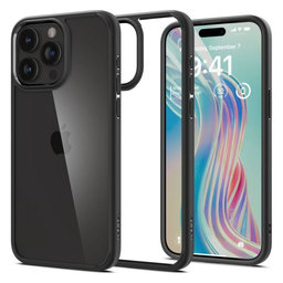 Spigen - Hülle Ultra Hybrid für iPhone 15 Pro Max, matte black