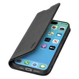 SBS - Hülle Book Wallet Lite für iPhone 15 Pro, schwarz