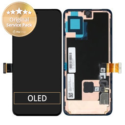 Google Pixel 8 GKWS6, G9BQD - LCD Display + Touchscreen Front Glas - G949-00555-01 Genuine Service Pack