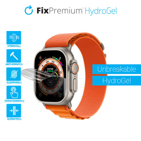 FixPremium - Unbreakable Screen Protector für Apple Watch Ultra (49mm)