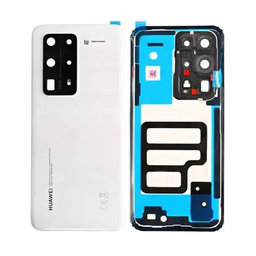 Huawei P40 Pro Plus - Akkudeckel (White Ceramic) - 02353SKS Genuine Service Pack