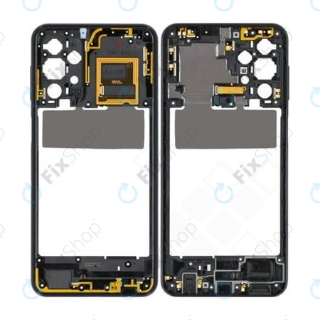 Samsung Galaxy A23 A236B - Mittlerer Rahmen (Awesome Black) - GH98-47823A Genuine Service Pack