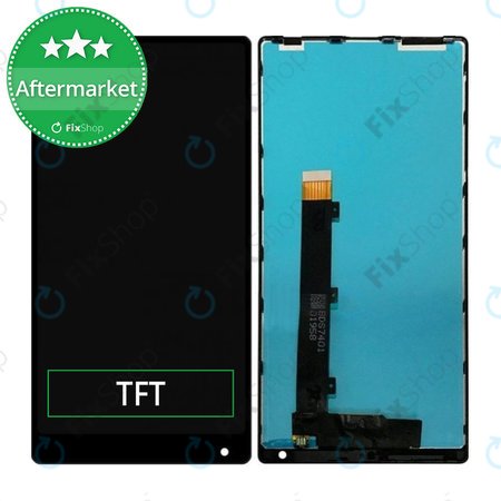 Xiaomi Mi Mix - LCD Display + Touchscreen Front Glas + Rahmen (Black) TFT