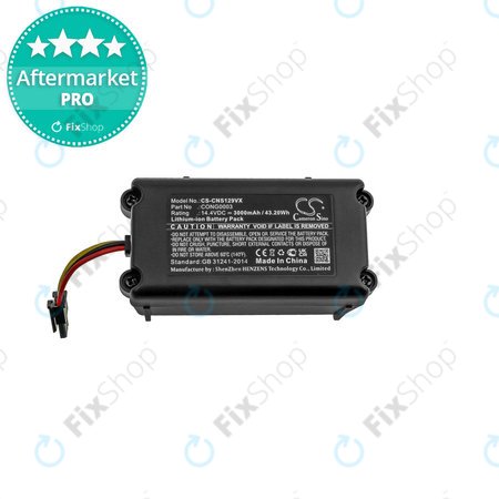 Cecotec Conga 1290, 1390, 1490, 1590 - Akku Batterie CONG0003 Li-Ion 14.4V 3000mAh HQ