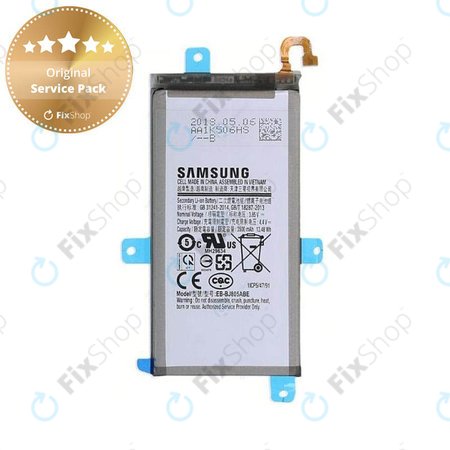 Samsung Galaxy A6 Plus A605 (2018) - Akku Batterie EB-BJ805ABE 3500mAh - GH82-16480A Genuine Service Pack