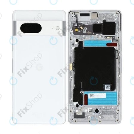 Google Pixel 7 GVU6C GQML3 - Backcover (Snow) - G949-00330-01 Genuine Service Pack