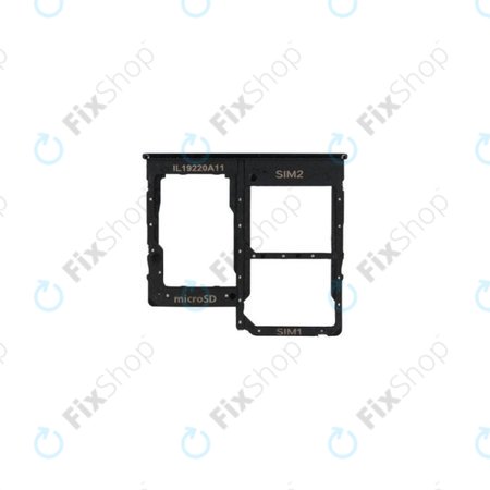 Samsung Galaxy A31 A315F - SIM + SD Steckplatz Slot (Prism Crush Black) - GH98-45432A Genuine Service Pack