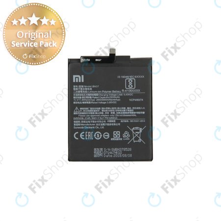 Xiaomi Redmi 6, 6A - Akku Batterie BN37 3000mAh - 46BN37W02093, 46BN37A06003 Genuine Service Pack