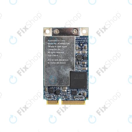 Apple MacBook 13" A1181 (Late 2006 - Early 2007), Pro 15" A1260 (Early 2008) - Wireless Network AirPORT Card BCM94321MC