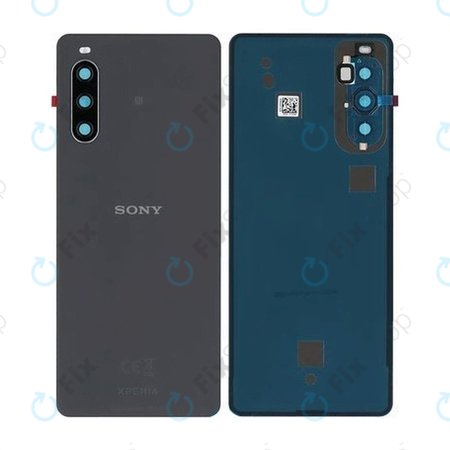 Sony Xperia 10 IV XQCC54 - Akkudeckel (Black) - A5047156A Genuine Service Pack