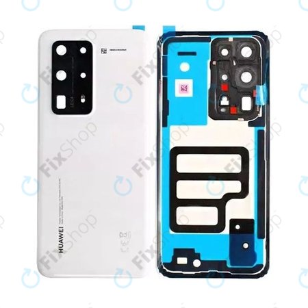 Huawei P40 Pro Plus - Akkudeckel (White Ceramic) - 02353SKS Genuine Service Pack