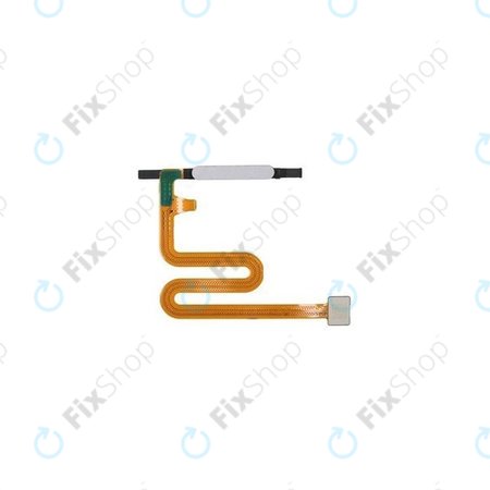 Samsung Galaxy A14 A145R - Fingerabdrucksensor + Flex Kabel (Silver) - GH81-23530A Genuine Service Pack