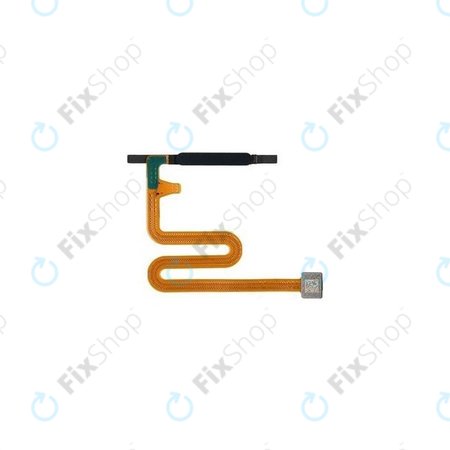 Samsung Galaxy A14 A145R - Fingerabdrucksensor + Flex Kabel (Black) - GH81-23531A Genuine Service Pack