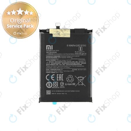 Xiaomi Redmi 9, Note 9 - Akku Batterie BN54 5020mAh - 460200001J1G, 460200003P1G Genuine Service Pack