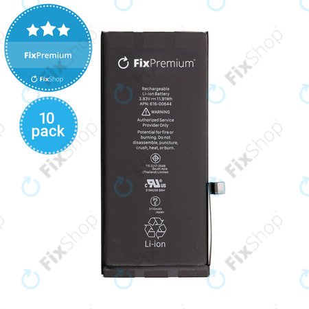 Apple iPhone 11 - Akku Batterie 3110mAh FixPremium (10 Pack)