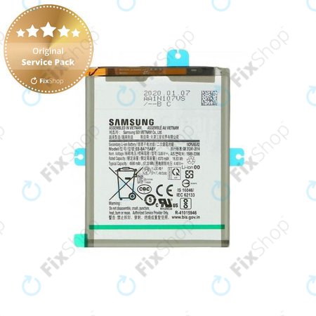 Samsung Galaxy A71 A715F - Akku Batterie EB-BA715ABY 4500mAh - GH82-22153A Genuine Service Pack