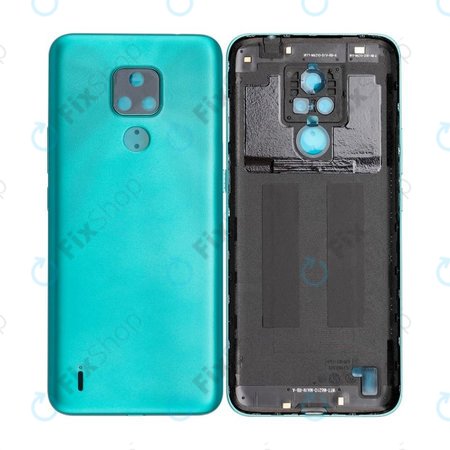 Motorola Moto E7 XT2095 - Akkudeckel (Aqua Blue)