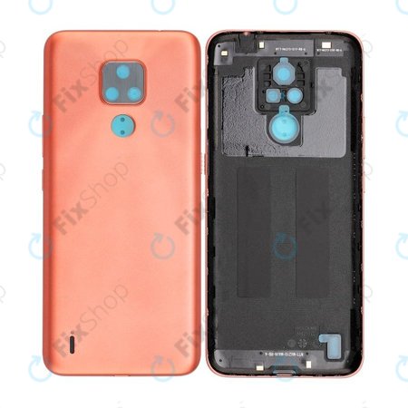 Motorola Moto E7 XT2095 - Akkudeckel (Satin Coral)