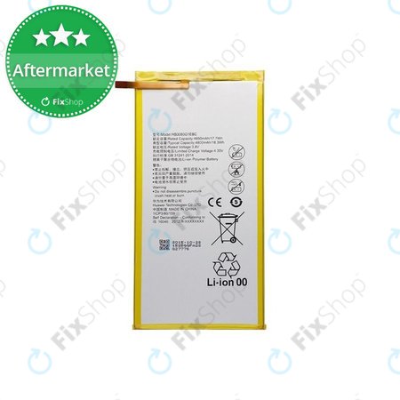 Huawei EE Eagle, MediaPad T1 8.0, T1 10 - Akku Batterie HB3080G1EBC 4800mAh